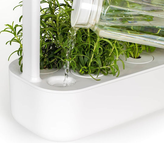 Click and Grow The Smart Garden 9 Self-watering Planter Box Plastic White 60.4x18.4x39.6cm.