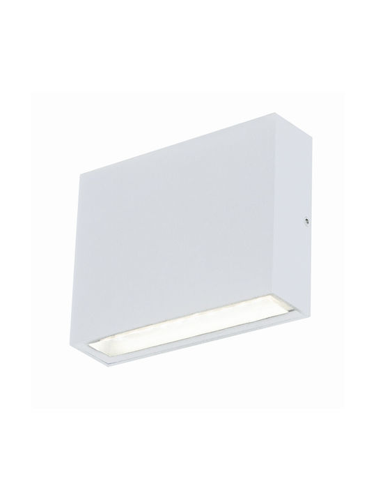 Fos me Φωτιστικό Φωτιστικό Τοίχου LED Λευκό 24x4εκ. Fos me Φωτιστικό Φωτιστικό Τοίχου LED Λευκό 24x4εκ.