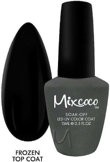 Mixcoco Top Coat για Ημιμόνιμα Βερνίκια Matte 15ml