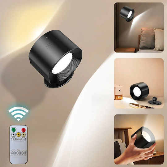 Oasis Rechargeable LED Emergency Light Projector with Battery Powered and Remote Control 1pcs