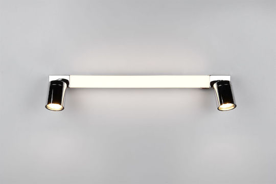 Trio Lighting Lamp Bathroom Silver 60x18cm Trio Lighting Lamp Bathroom Silver 60x18cm