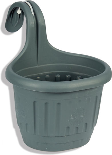 TnS Set 2 Pots Plastic Charcoal TnS Set 2 Pots Plastic Charcoal