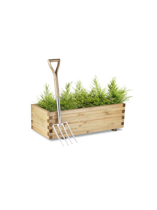 Showood Planter Box Wooden Brown 70x30x28cm.