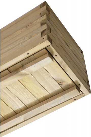 Showood Planter Box Lemn Maro 90x40x33cm.