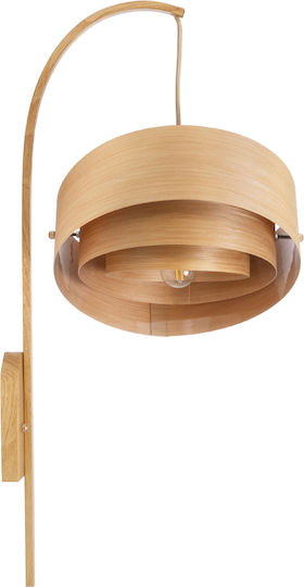 GloboStar Kalama Lumină de Perete cu Soclu E27 Bej 70x70cm