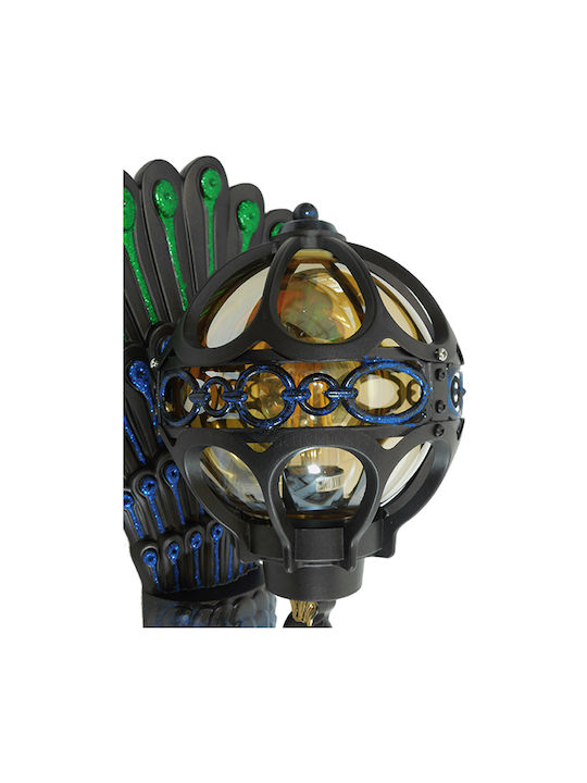GloboStar Cornelia Vintage Lamp Wall with Socket E27 Brown 32x20x55cm