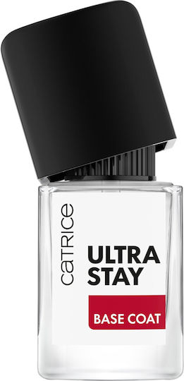 Catrice Cosmetics Ultra Stay Base Coat Base Coat / Top Coat για Απλά Βερνίκια 10.5ml