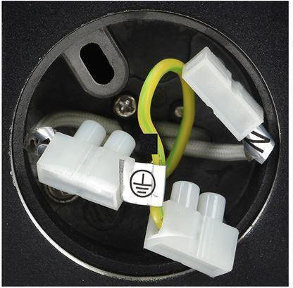 Orno Single Spot with Socket GU10 in Black Color