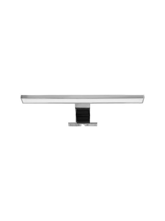 Adviti Lamp Bathroom with Integrated LED and Natural White Light Silver 30cm