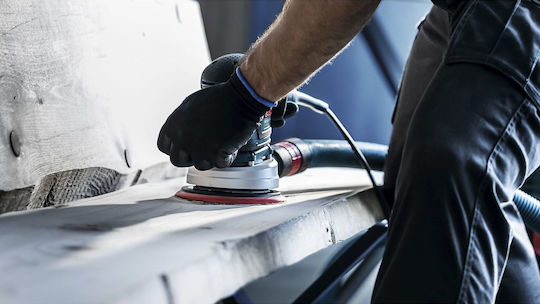 Bosch EXPERT Multihole Backing Pad Gummi-Stützteller Drehend Schleifer 125