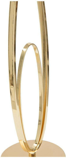 Mauro Ferretti Metal Table Lamp with White Shade and Base