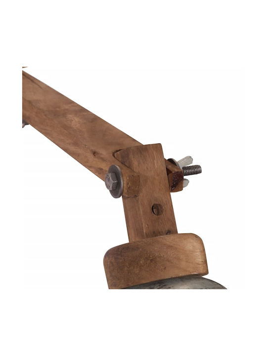 vidaXL Leuchte Wand mit Fassung E27 Schwarz 6.5cm