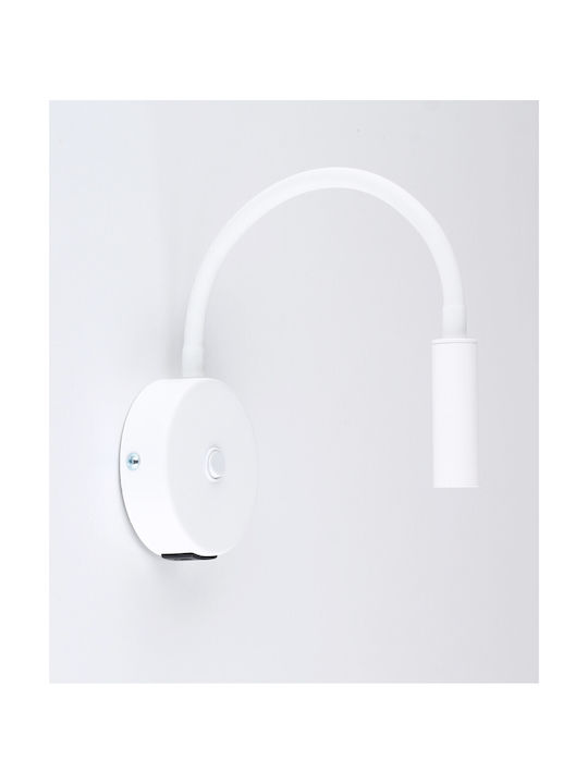 TK Lighting Single Spot with Socket G9 in White Color