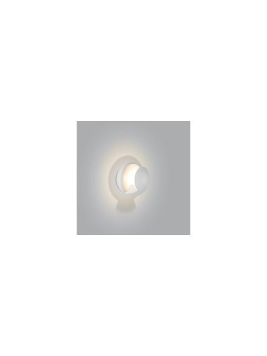 Luma Wall-Mounted Outdoor Ceiling Light LED IP54 6W with Warm White Light 10x10εκ.