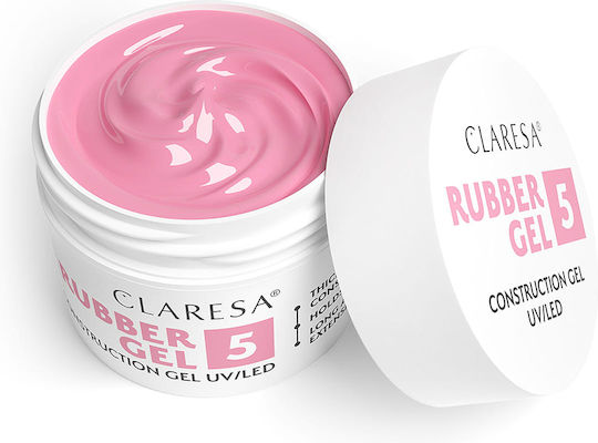 Claresa Rubber Gel Νυχιών Ροζ 12gr