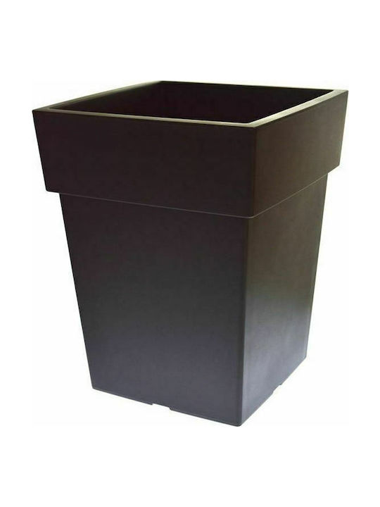 Flower Pot 21x26cm in Black Color