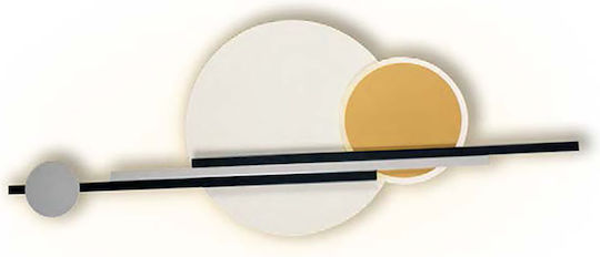 Luma Modern Leuchte Wand mit Integrierter LED und Warmweißes Licht 118cm
