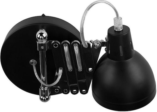 Beliani Classic Lamp Wall Black