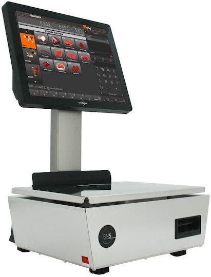 Balancas Marques Bm5 Arm Retail Scale with Label Printing Capability with Weighing Capacity of 15kg