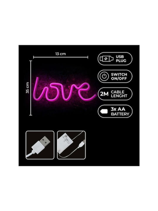 Forever Light Lustră Decorativă Dragoste Roz