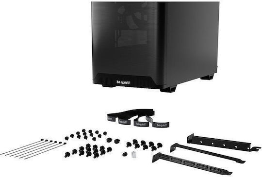 Be Quiet Pure Base 501 Gaming Midi Tower Computer Case with Side Window Airflow Window Black