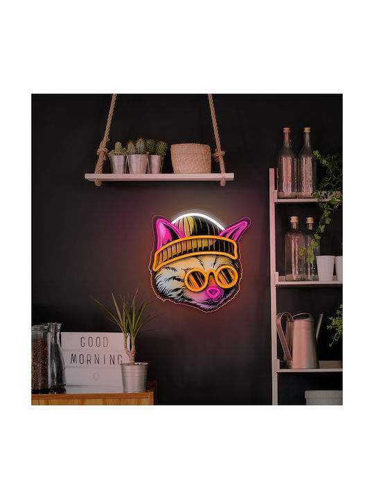 Forever Light Neon Διακοσμητικό Φωτιστικό LED 32.5εκ.