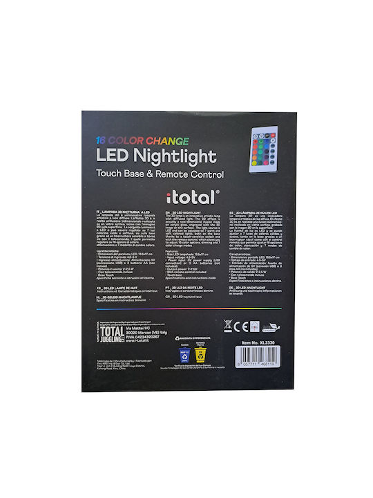 I-Total XL2330 Decorative Lamp 3D Illusion Transparent