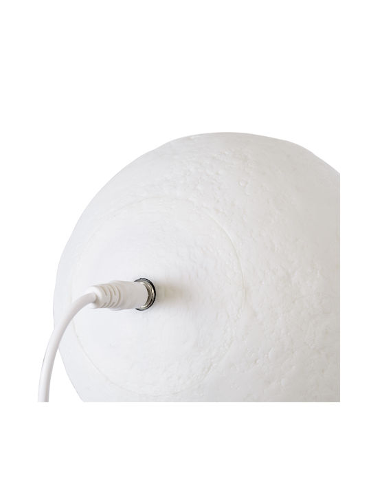GloboStar Moon Lustră Decorativă Lumină de Lună Alb