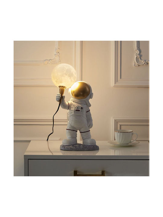 Decorative Lamp Astronaut White