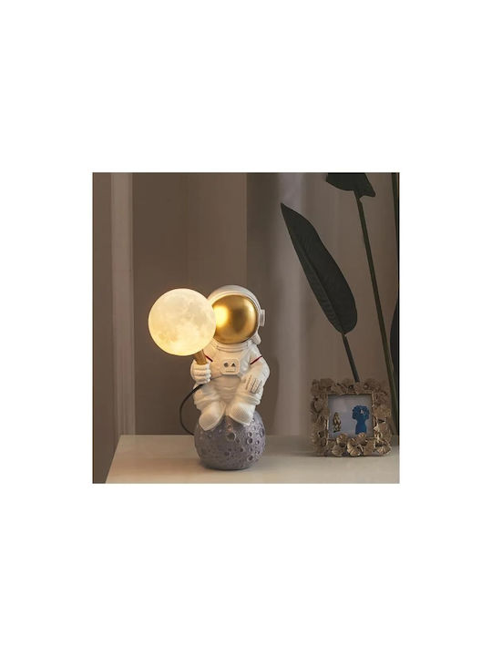 Decorative Lamp Astronaut White