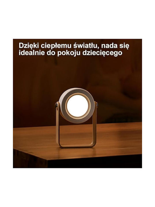 Usams Διακοσμητικό Φωτιστικό LED Θερμό Λευκό 3000K Φαναράκι 19.4x14.2x4.1εκ.