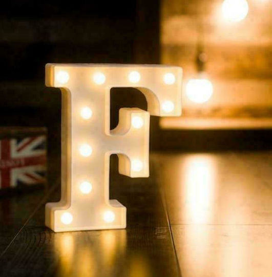 Φωτιστικό LED Θερμό Λευκό Γράμμα Φωτιστικό LED Θερμό Λευκό Γράμμα