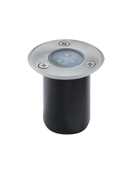 Atman TRC-00123 Einzel LED Warmes Weiß Spot in Schwarz Farbe