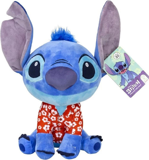 Sambro Λούτρινο Lilo & Stitch Stitch Hawaiian με Ήχο 30 εκ.