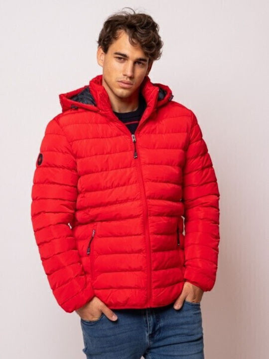 Χειμωνιάτικο Μπουφάν Puffer Red