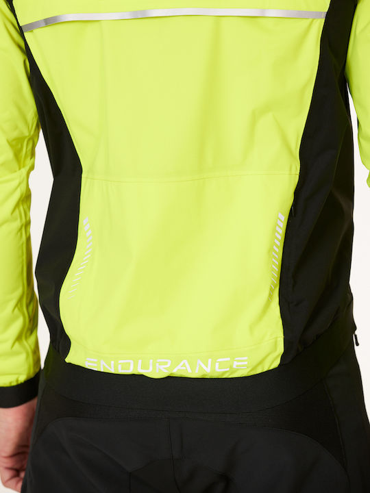 Χειμωνιάτικο Μπουφάν Αντιανεμικό Safety Yellow