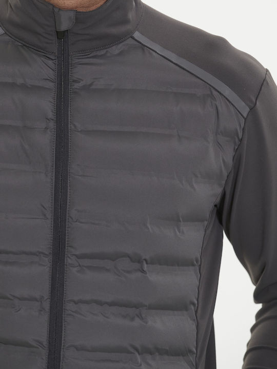 Winter Jacke Winddicht Gray