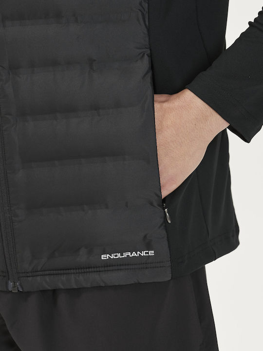 Χειμωνιάτικο Μπουφάν Αντιανεμικό Μαύρο (BLACK)