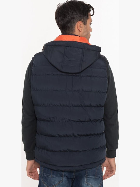 Αμάνικο Μπουφάν Puffer Μπλε
