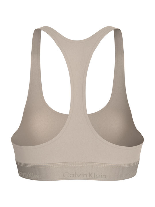 Calvin Klein Bralette Σουτιέν Μπεζ
