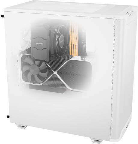 Be Quiet Pure Base 501 Midi Tower Computer Case Airflow White