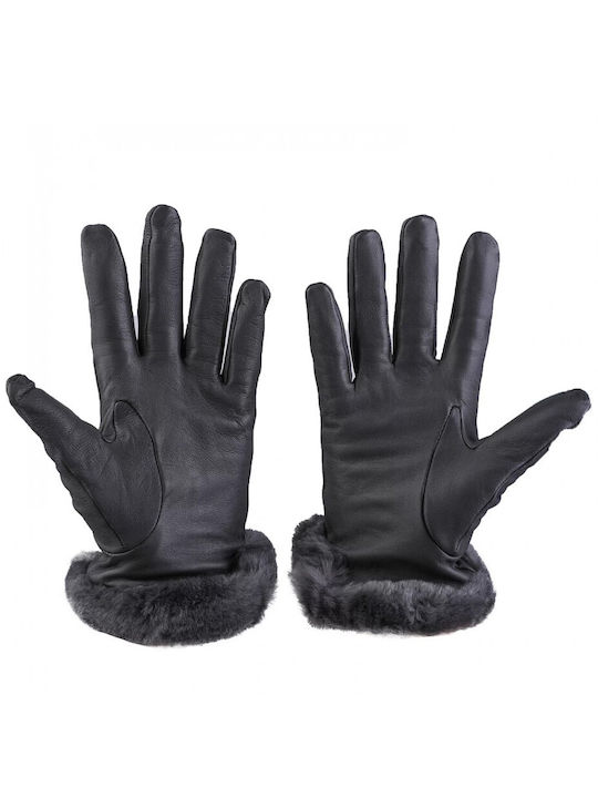 Ugg Australia Women's Leather Gloves Gray