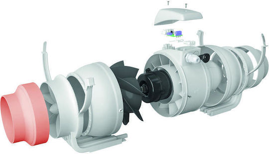 Mmotors Industrial Ducts / Air Ventilator 125mm