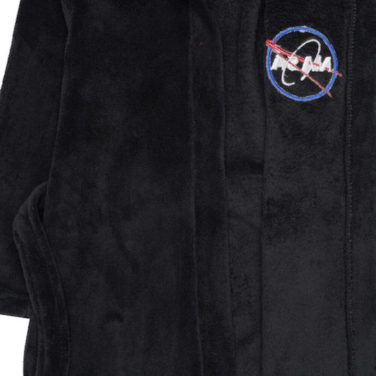 Disney Halat de Baie pentru Copii Black Nasa Black cu Glugă