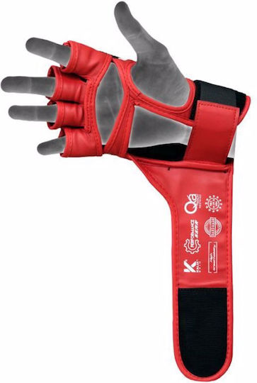 Rdx Grappling Gloves Shooter Aura Plus T-17 Red