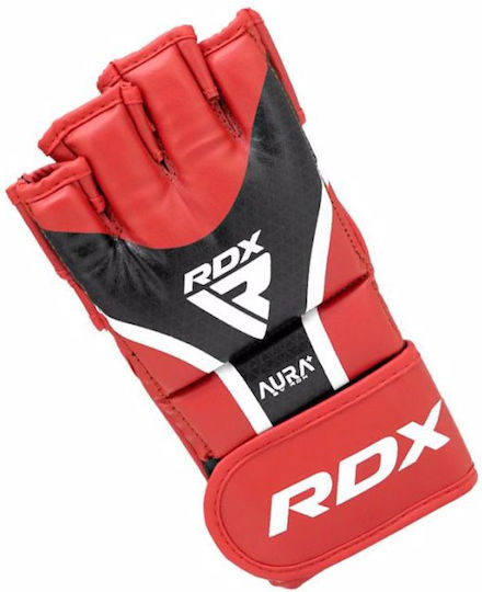 Rdx Grappling Gloves Shooter Aura Plus T-17 Red