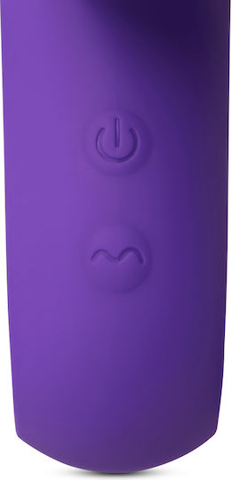12-speed Purple Color Silicone Rabbit Vibrator