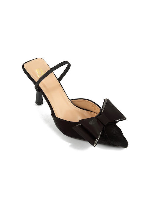 Fshoes Stiletto Black High Heels