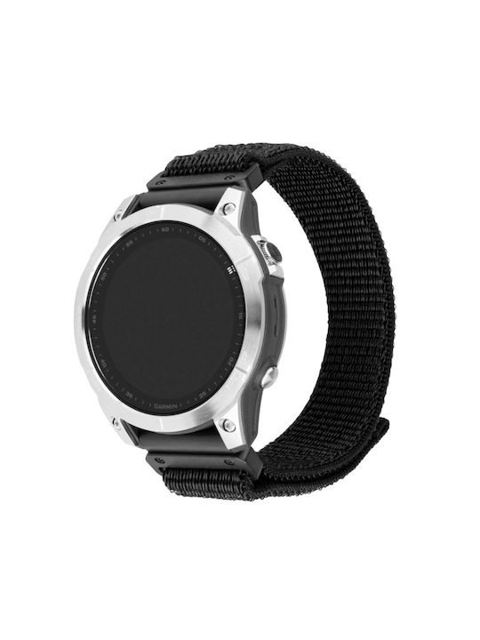 Λουράκι Μαύρο (GARMIN QuickFit 22mm)