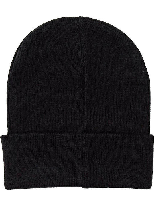 Obey Icon Eyes Beanie Unisex Beanie with Rib Knit in Black color 100030132-B143200-BLACK